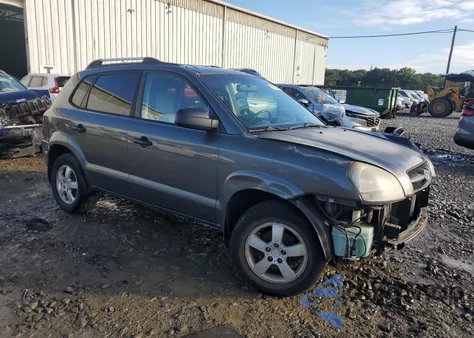 2007 Hyundai Tucson Gls из США, поврежденный, VIN KM8JM12B17U632579